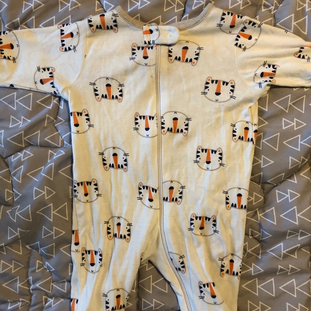 Tiger baby boy sleeper